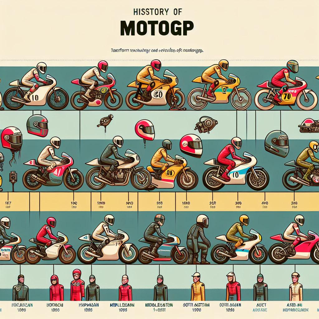 Histoire et Évolution du MotoGP